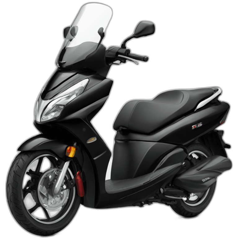 honda fes125 negro emoji