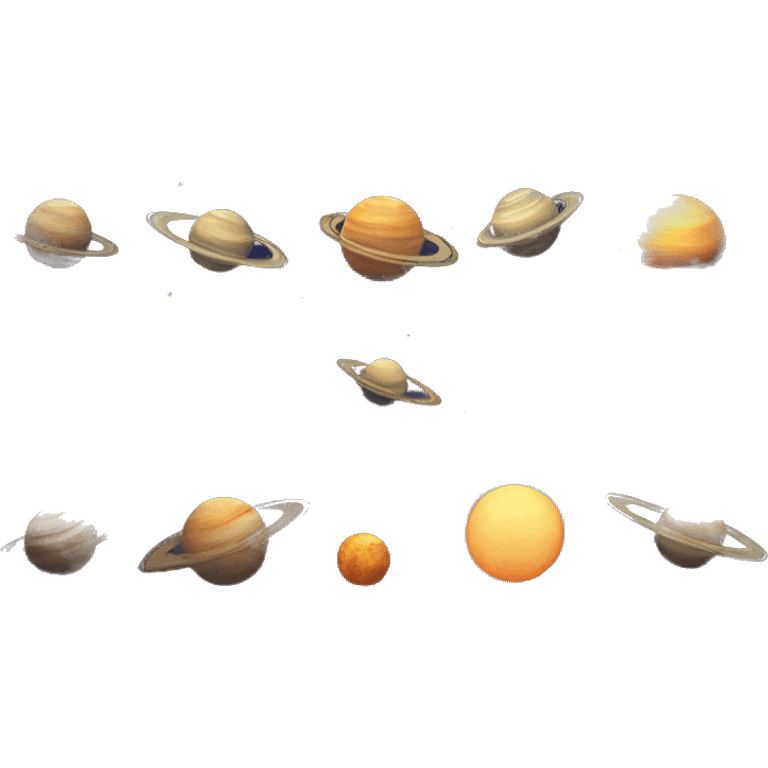 Planets emoji