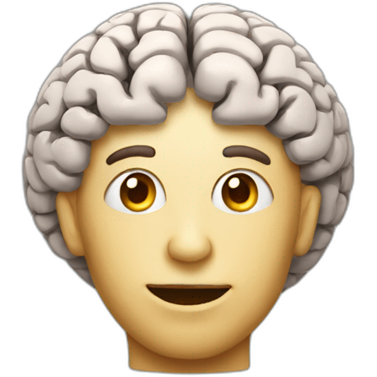 brain man emoji