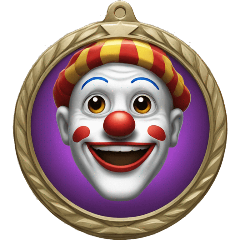 clown medal emoji