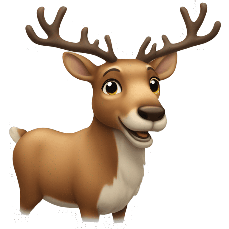 Raindeer emoji