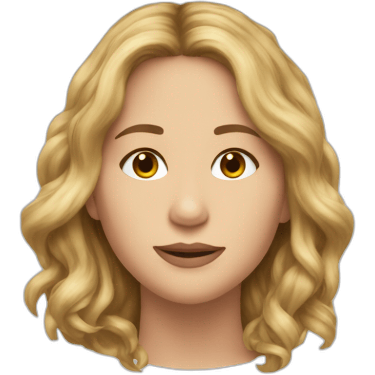 Jennifer Laurence shrug emoji