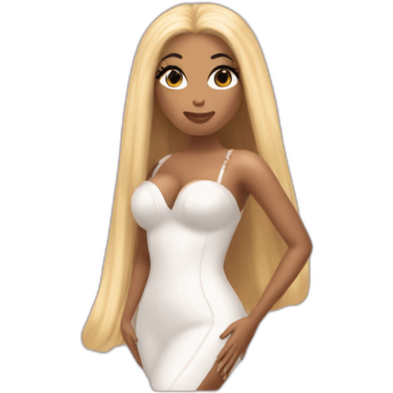 Nicki Minaj met gala emoji