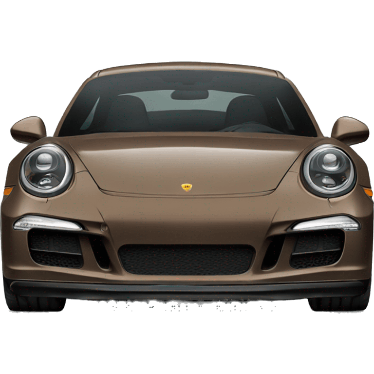 Brown porche 911gts emoji