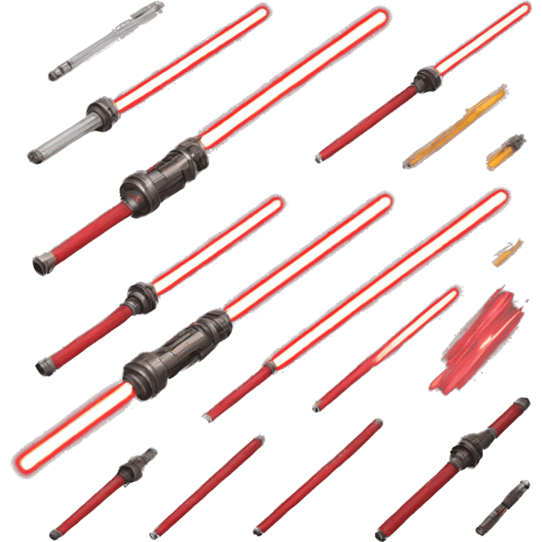 lightsaber red emoji