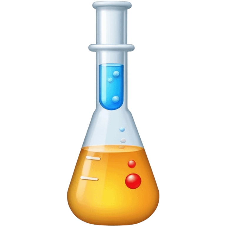 Chemistry test tube emoji