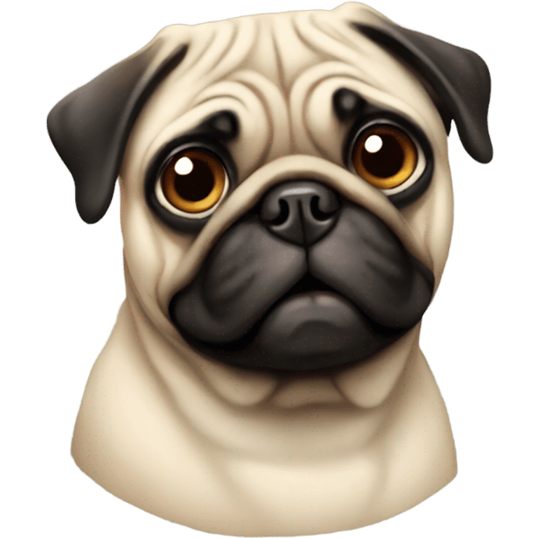 Pug emoji