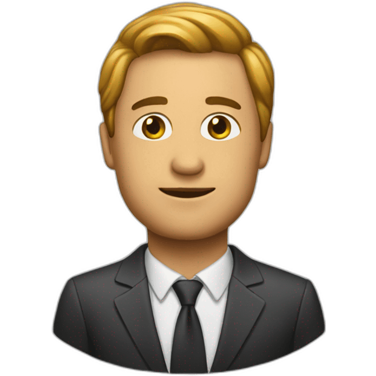 a busines man  emoji