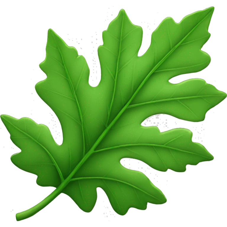 Green leaf  emoji