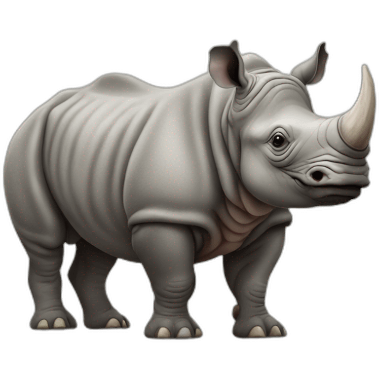 indian rhinoceros emoji