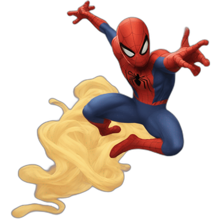 spiderman fling emoji