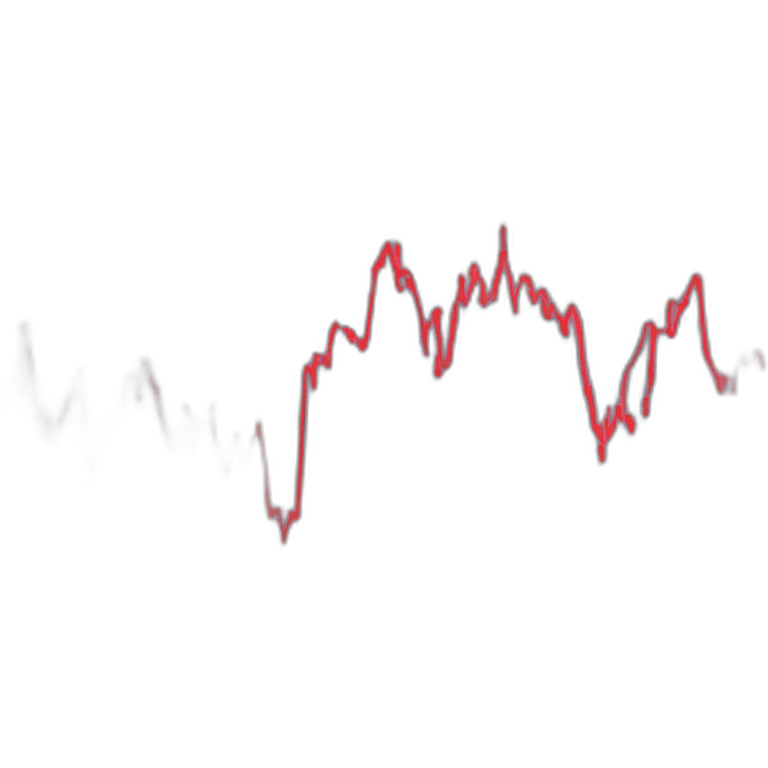 trading chart decreasing red graph emoji