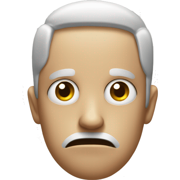 A face with a half eyes close looking bored and hand that holding the fac emoji