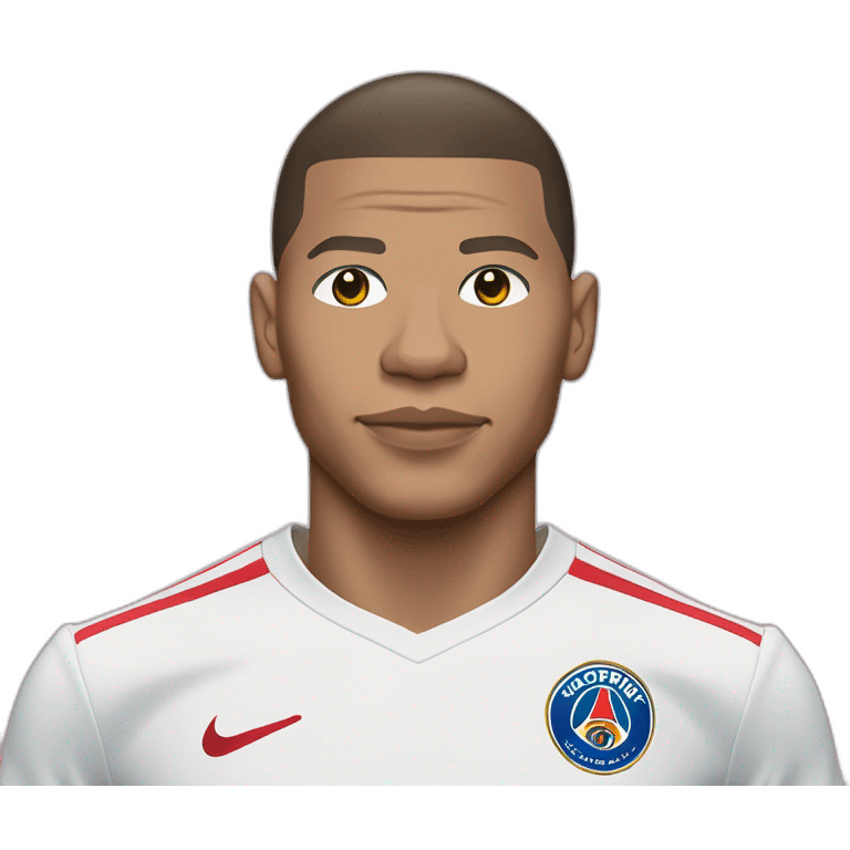 kylian mbappé wearing a indochine shirt emoji