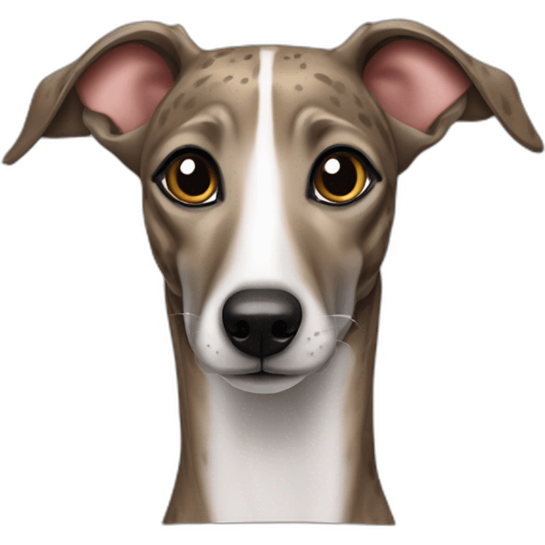 brindle fawn whippet emoji