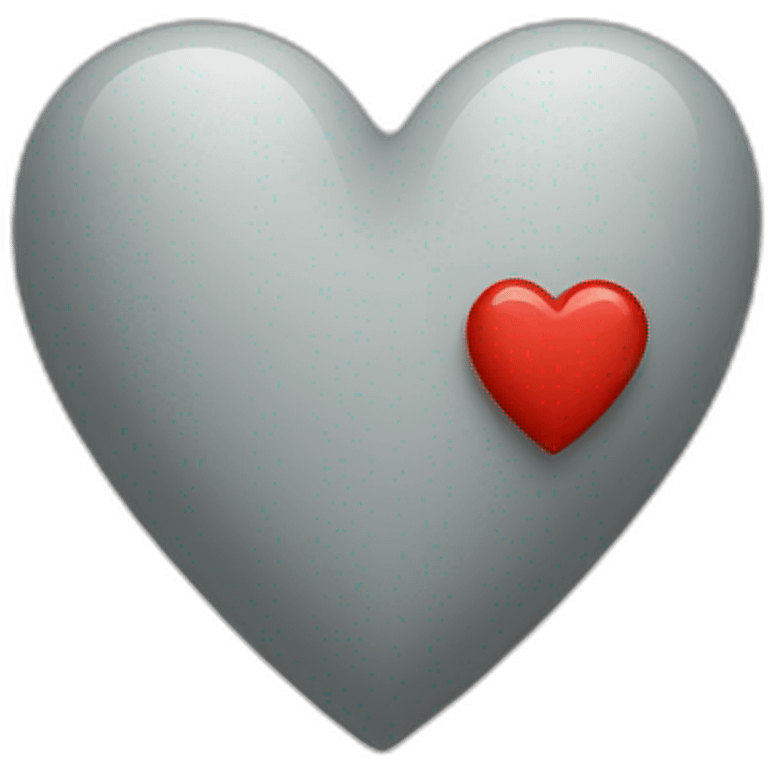 heart with letter v in the middle emoji