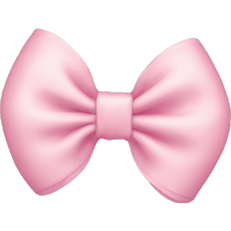 Baby pink bow emoji