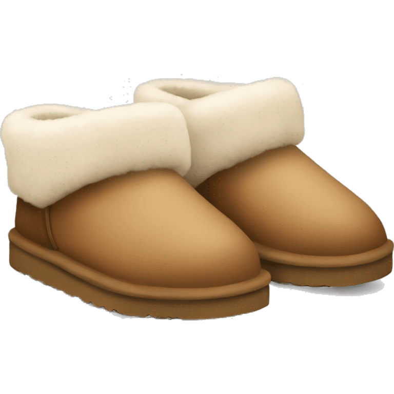 UGG slippers  emoji