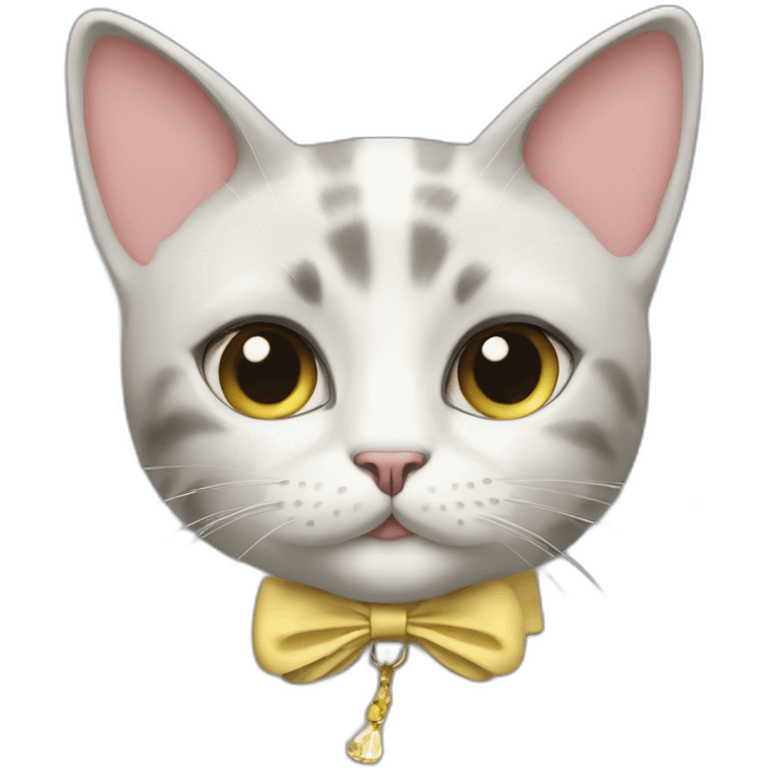 Miumiu fashionable cat emoji