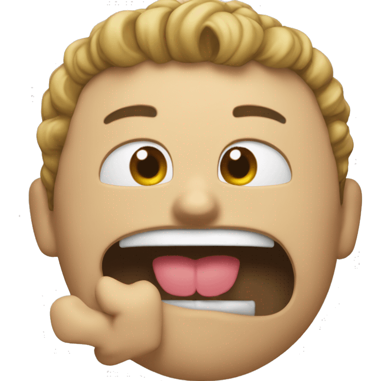 emoji sacando la lengua  con un pulgar  emoji