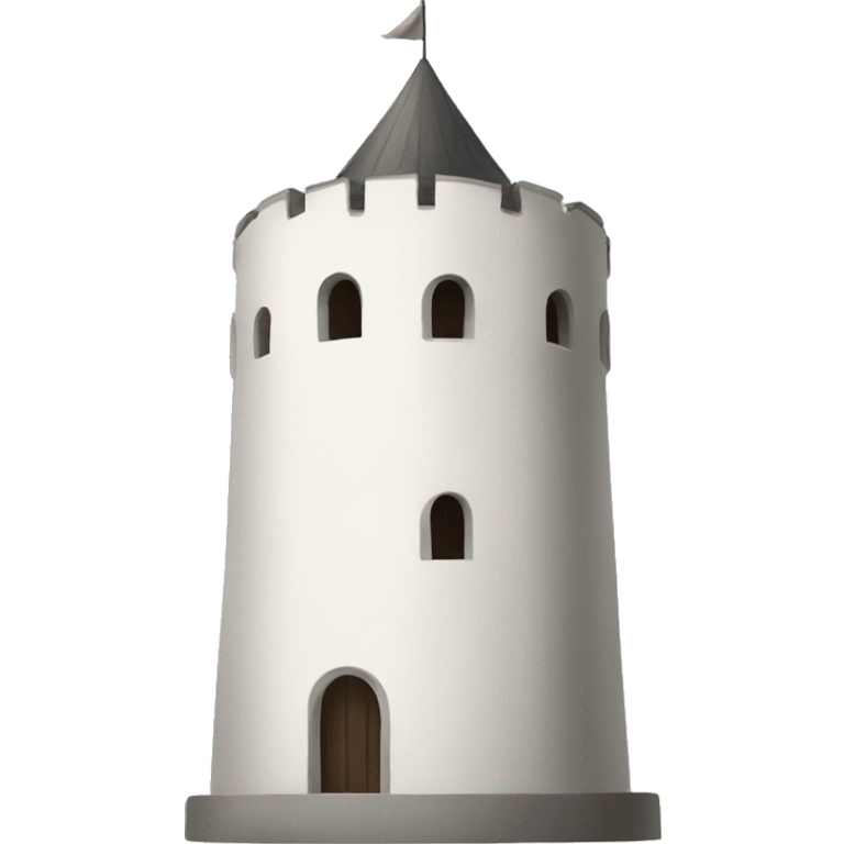 white tower emoji