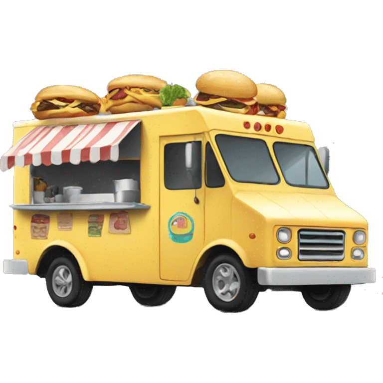 Food truck emoji