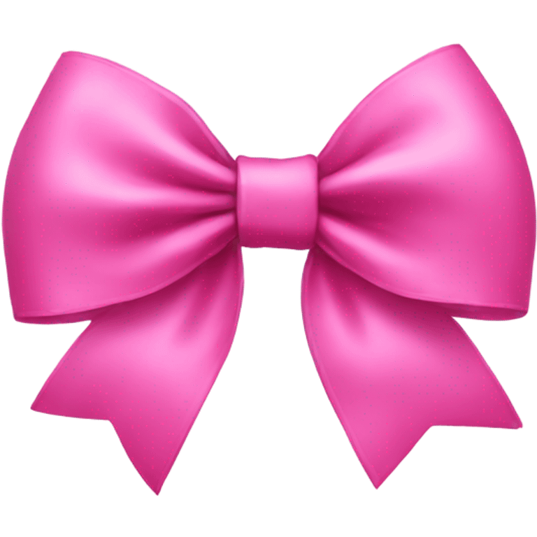 Pink bow emoji