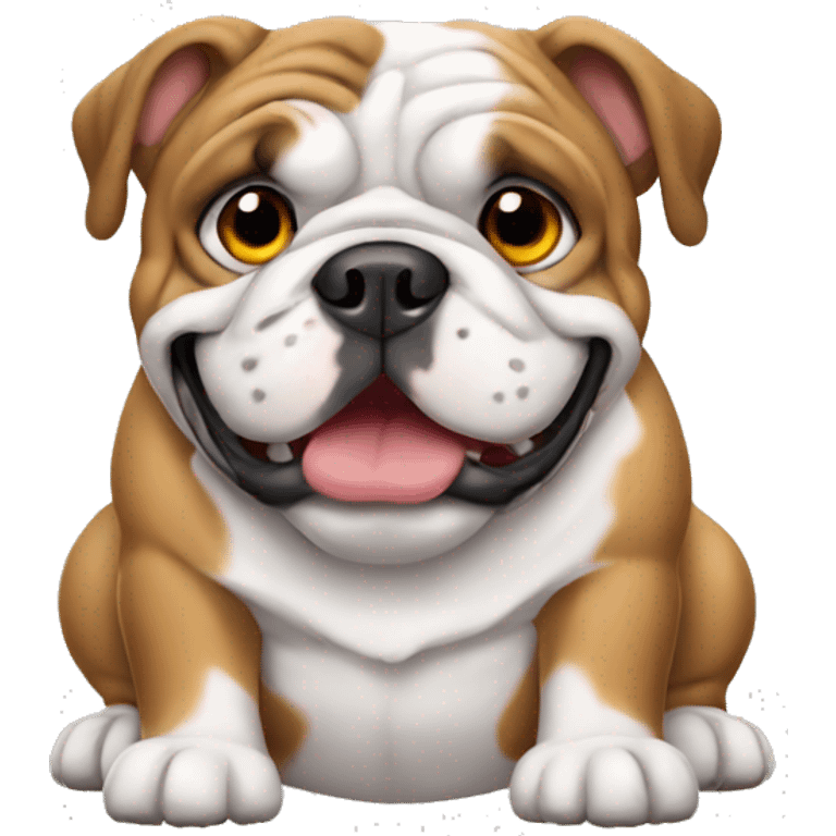 english bulldog  emoji