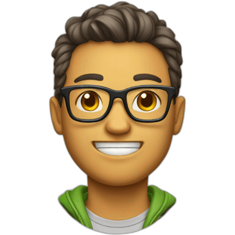 nerd gamer emoji