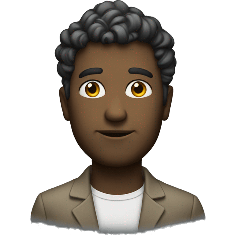 smart interesting person emoji