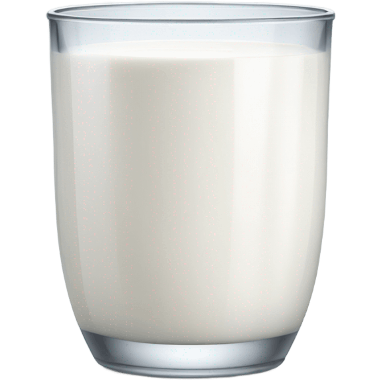 Milk in glass emoji