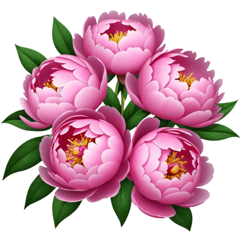 Peonies  emoji