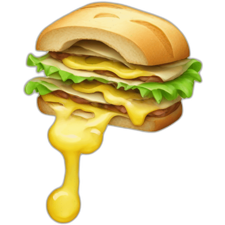 disgusting radioactive sandwitch emoji