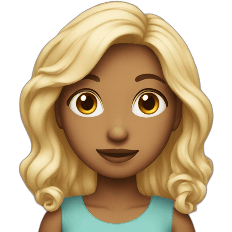 lovely girl emoji