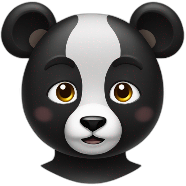 Panda karaté emoji