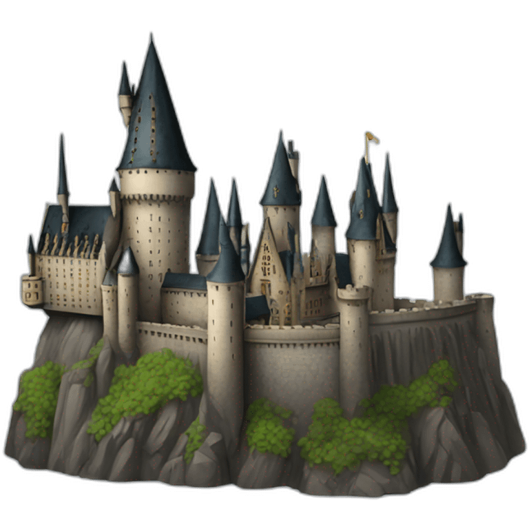 Hogwarts Castle emoji