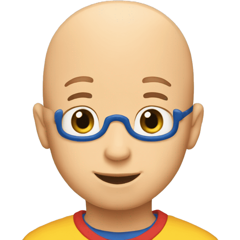 Caillou emoji