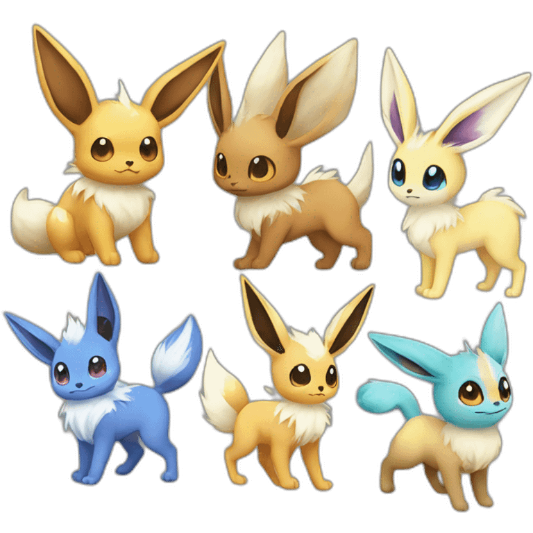 Eeveelutions emoji