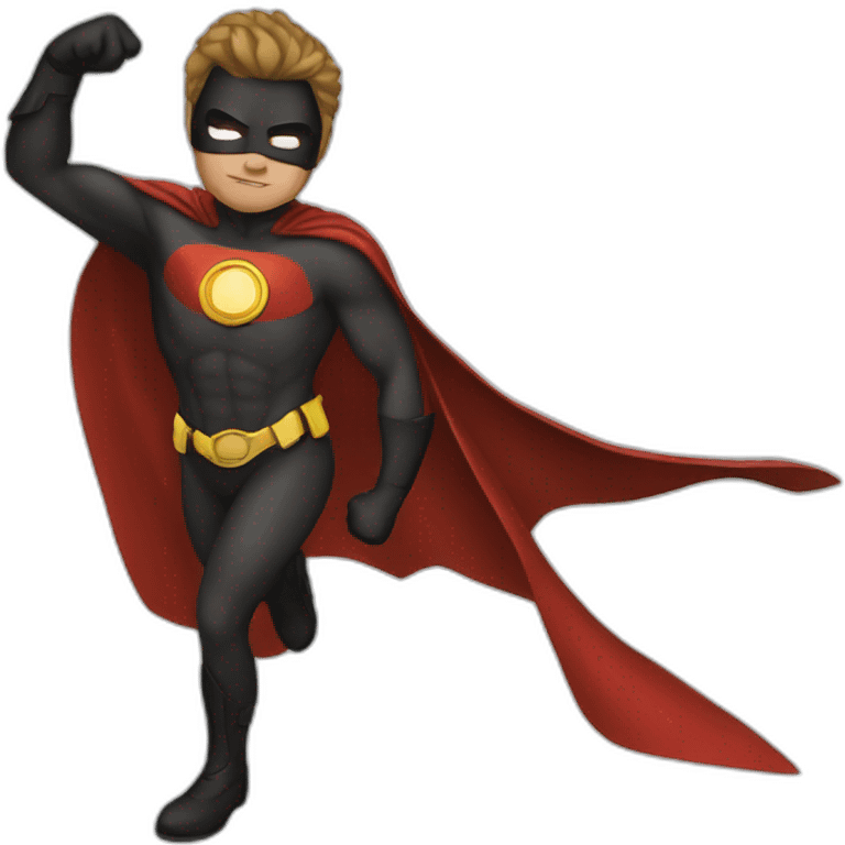 Robin superhero emoji