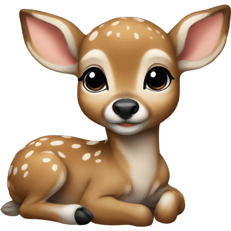 baby fawn  emoji