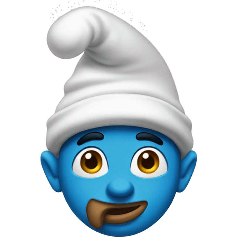 Smurf  emoji