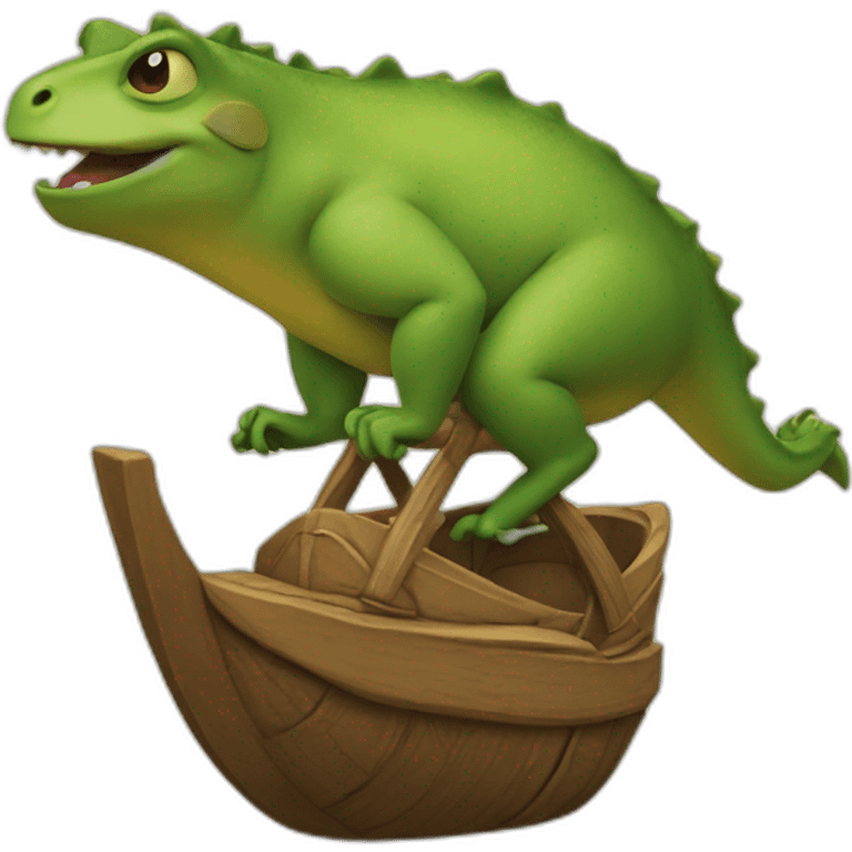 Shreak riding do key emoji