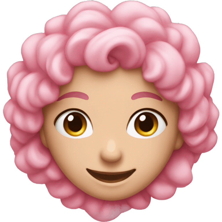 corazón rosa pastel emoji