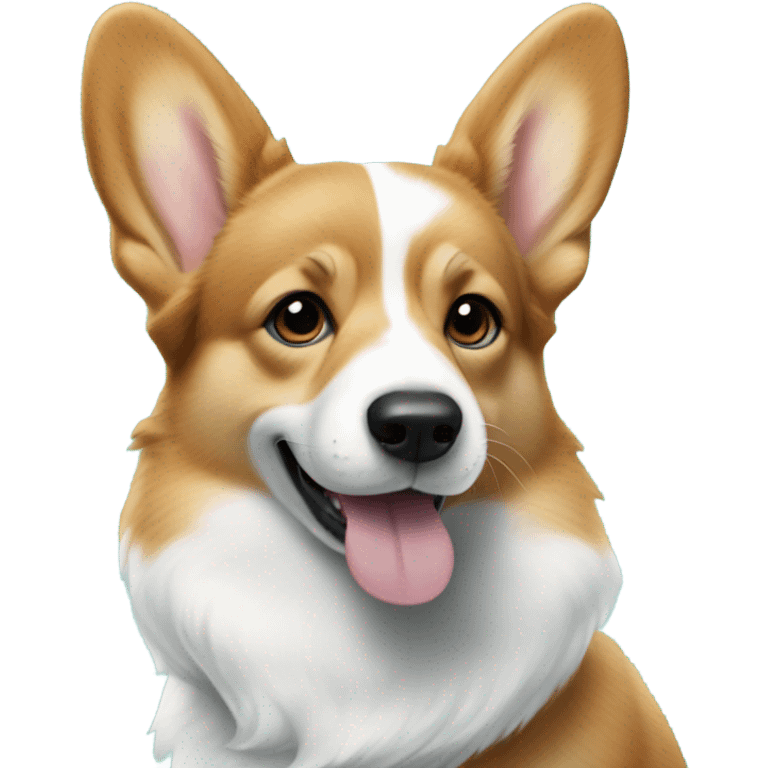 Tiffany blue corgi emoji