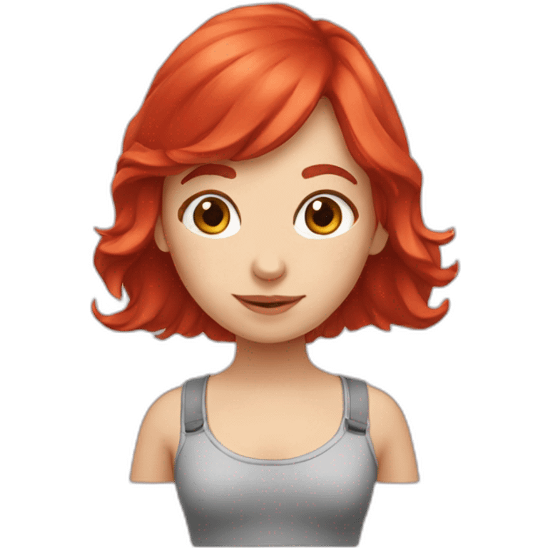 red-head-girl-smm emoji