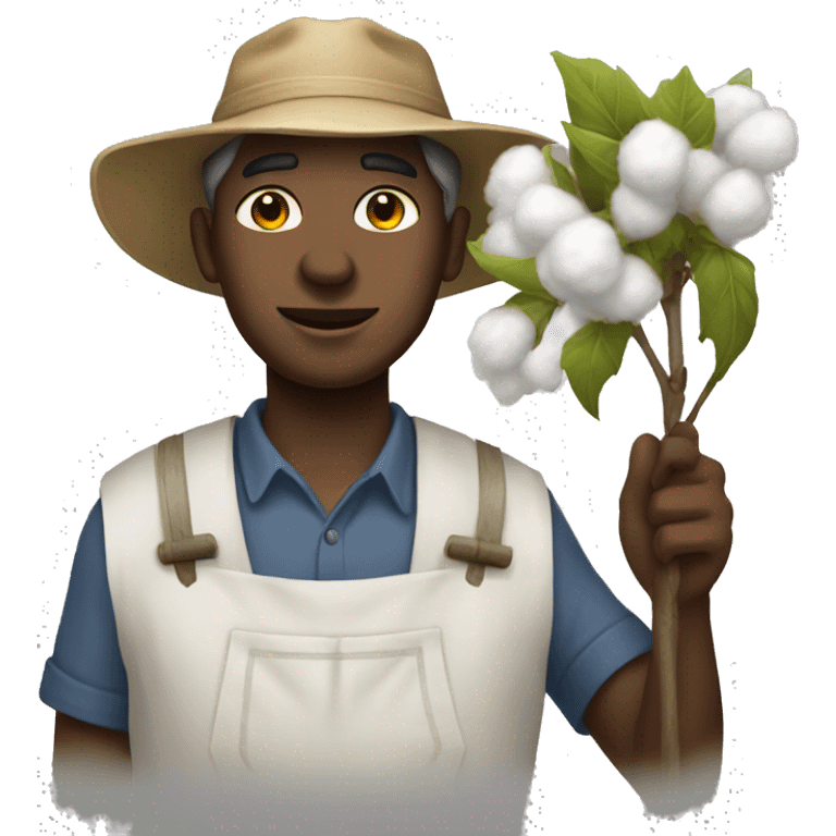 Cotton picker emoji