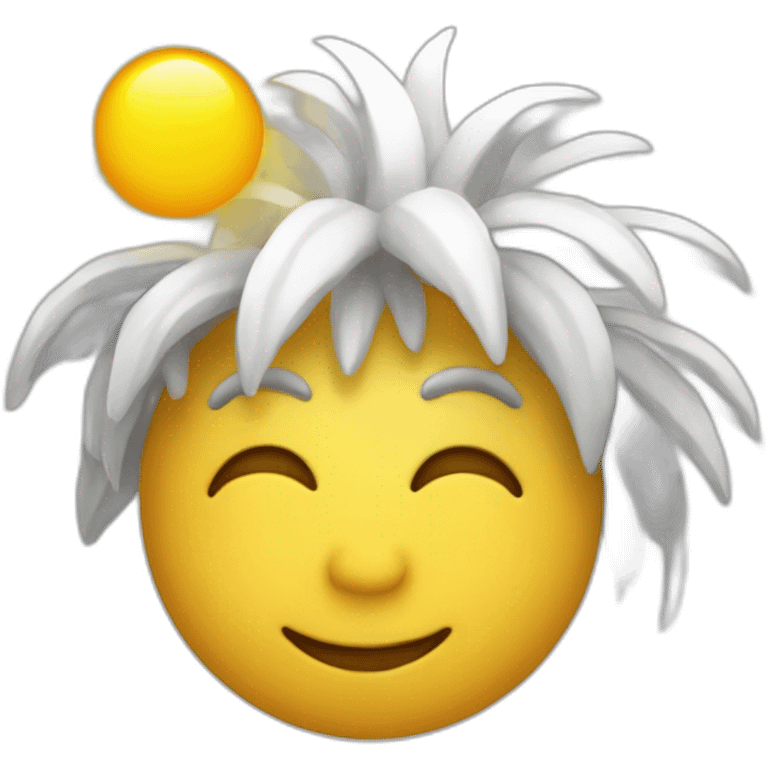 Soleil qui sourit emoji