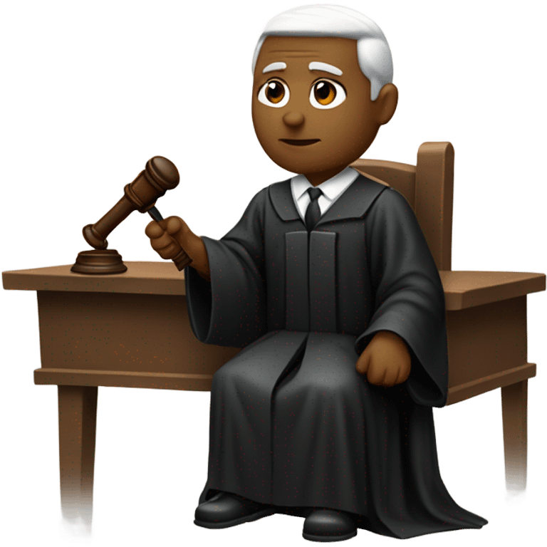 judge at an angle emoji