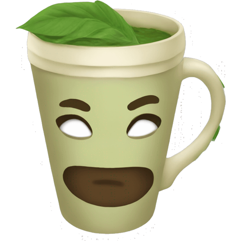 Macha cup emoji