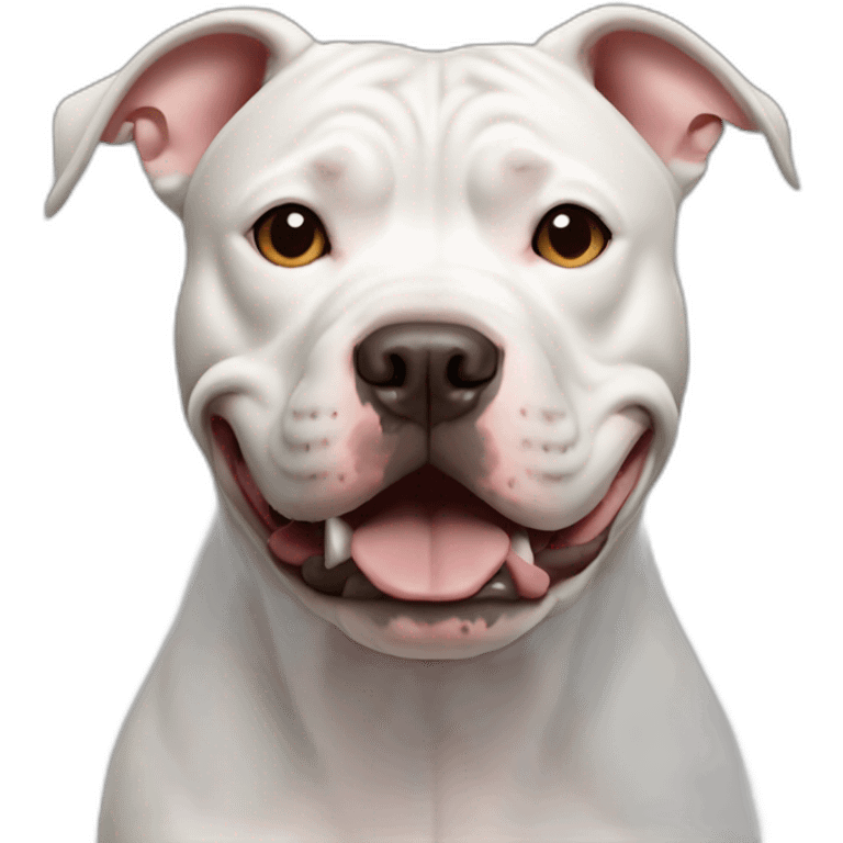 pitbull dog emoji